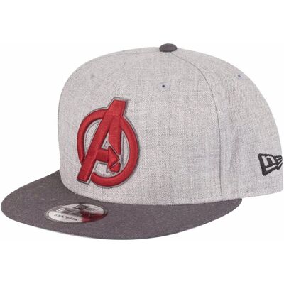 New Era, Herren, Cap, 9Fifty Marvel Comics Heather Avengers, Grau New Era, Herren, Cap, 9Fifty Marvel Comics Heather Avengers, Grau
