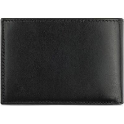 Bugatti Herren, Portemonnaie, Nobile Geldbörse RFID Schutz Leder 10.5 cm, Schwarz, Blau Bugatti Herren, Portemonnaie, Nobile Geldbörse RFID Schutz Leder 10.5 cm, Schwarz, Blau