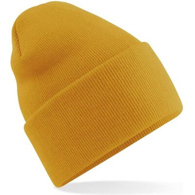 Beechfield, Unisex, Mütze, Original Deep Cuffed Beanie, Gelb, (One Size) Beechfield, Unisex, Mütze, Original Deep Cuffed Beanie, Gelb, (One Size)