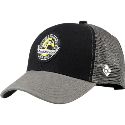 Bavarian Caps, Unisex, Cap, Münchner Bier Curved, Schwarz, (One Size) Bavarian Caps, Unisex, Cap, Münchner Bier Curved, Schwarz, (One Size)