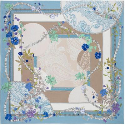 Roeckl, Damen, Schal, Mirror of Dreams 130x130, Mehrfarbig Roeckl, Damen, Schal, Mirror of Dreams 130x130, Mehrfarbig