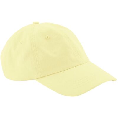 Beechfield, Unisex, Cap, Low Profile 6 Panel Dad Cap, Gelb, (One Size) Beechfield, Unisex, Cap, Low Profile 6 Panel Dad Cap, Gelb, (One Size)