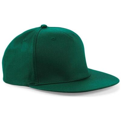 Beechfield, Unisex, Cap, 5 Panel Snapback Rapper Cap, Grün, (One Size) Beechfield, Unisex, Cap, 5 Panel Snapback Rapper Cap, Grün, (One Size)