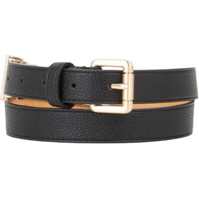 Valentino, Damen, Gürtel, Bloom Belt, Schwarz, (110, 120) Valentino, Damen, Gürtel, Bloom Belt, Schwarz, (110, 120)