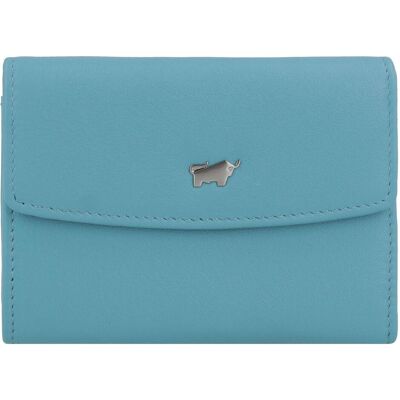 Braun Büffel, Damen, Portemonnaie, Joy Geldbörse RFID Schutz Leder 10.5 cm, Türkis Braun Büffel, Damen, Portemonnaie, Joy Geldbörse RFID Schutz Leder 10.5 cm, Türkis