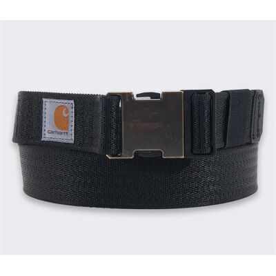 Carhartt, Gürtel, Nylongürtel Schwarz, Schwarz Carhartt, Gürtel, Nylongürtel Schwarz, Schwarz