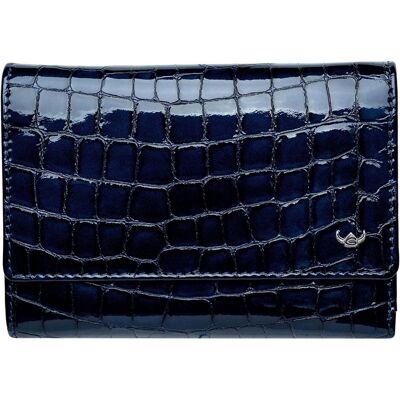 Golden Head, Damen, Portemonnaie, Cayenne Geldbörse RFID Leder 14 cm, Blau Golden Head, Damen, Portemonnaie, Cayenne Geldbörse RFID Leder 14 cm, Blau