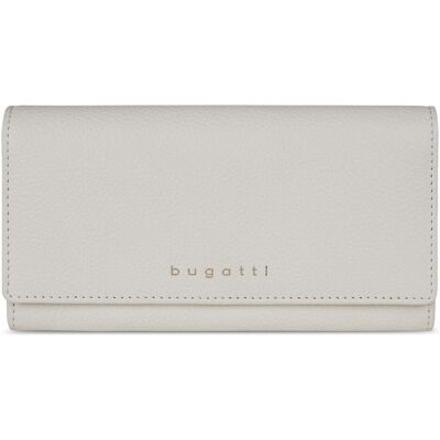 Bugatti Damen, Portemonnaie, Emilia Geldbörse RFID Schutz Leder 18.5 cm, Beige Bugatti Damen, Portemonnaie, Emilia Geldbörse RFID Schutz Leder 18.5 cm, Beige