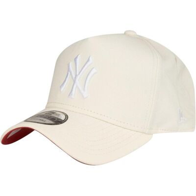 New Era, Herren, Cap, 9Forty A-Frame Cap - Ws New York Yankees Chrome, Beige, (One Size) New Era, Herren, Cap, 9Forty A-Frame Cap - Ws New York Yankees Chrome, Beige, (One Size)