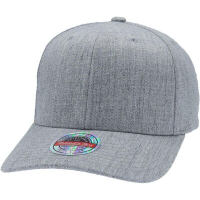 Mitchell & Ness, Herren, Cap, Snapback Stretch Cap CLASSIC BLANK grau, Grau, (One Size) Mitchell & Ness, Herren, Cap, Snapback Stretch Cap CLASSIC BLANK grau, Grau, (One Size)