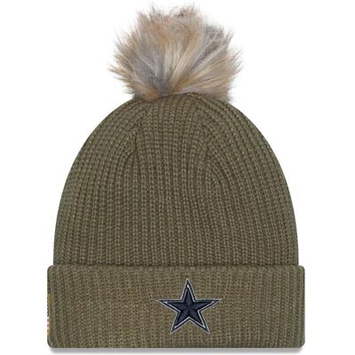 New Era, Herren, Mütze, Damen Mütze - Salute To Service Dallas Cowboys, Grün, (One Size) New Era, Herren, Mütze, Damen Mütze - Salute To Service Dallas Cowboys, Grün, (One Size)