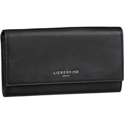 Liebeskind Berlin, Damen, Portemonnaie, Geldbörse Hilla Valentina L, Schwarz Liebeskind Berlin, Damen, Portemonnaie, Geldbörse Hilla Valentina L, Schwarz
