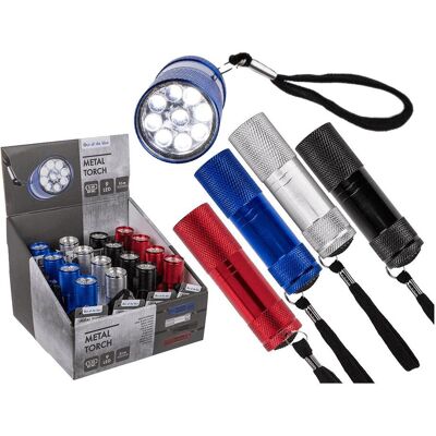 Out of the blue, Schlüsselanhänger, Taschenlampe 9 LED sort., Mehrfarbig Out of the blue, Schlüsselanhänger, Taschenlampe 9 LED sort., Mehrfarbig