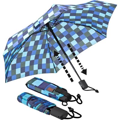 Euroschirm, Unisex, Regenschirm, Dainty automatic, Blau, Grün, Mehrfarbig Euroschirm, Unisex, Regenschirm, Dainty automatic, Blau, Grün, Mehrfarbig