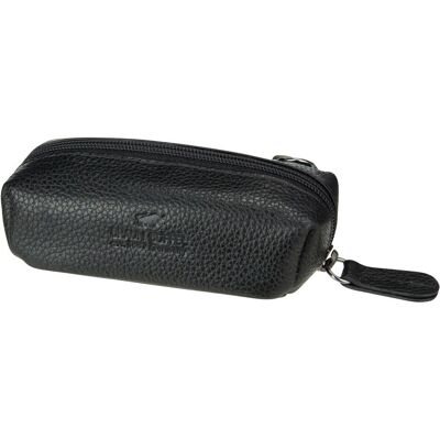 Braun Büffel, Unisex, Portemonnaie, Prato Schlüsseletui Leder 9 cm, Schwarz Braun Büffel, Unisex, Portemonnaie, Prato Schlüsseletui Leder 9 cm, Schwarz