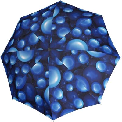 Knirps, Damen, Regenschirm, T.200 Duomatic Taschenschirm 28 cm, Mehrfarbig, Blau, Weiss Knirps, Damen, Regenschirm, T.200 Duomatic Taschenschirm 28 cm, Mehrfarbig, Blau, Weiss