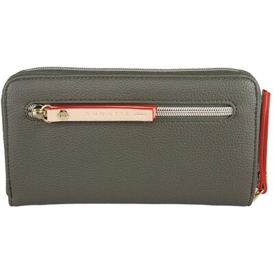 Bugatti Unisex, Portemonnaie, Damengeldörse, Grün Bugatti Unisex, Portemonnaie, Damengeldörse, Grün