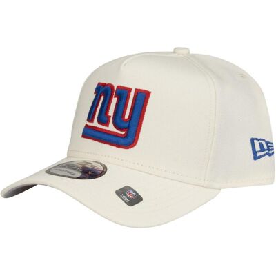 New Era, Herren, Cap, 9Forty A-Frame Cap - New York Giants chrome white, Beige, (One Size) New Era, Herren, Cap, 9Forty A-Frame Cap - New York Giants chrome white, Beige, (One Size)