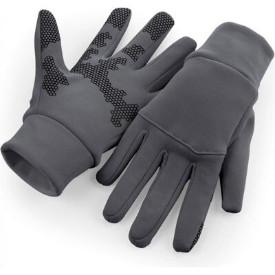 Beechfield, Damen, Handschuhe, Softshell-Sporthandschuhe, Grau, (M, S) Beechfield, Damen, Handschuhe, Softshell-Sporthandschuhe, Grau, (M, S)