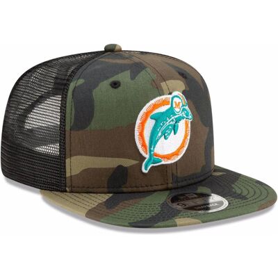 New Era, Herren, Cap, Throwback Miami Dolphins 9Fifty, Grün, (One Size) New Era, Herren, Cap, Throwback Miami Dolphins 9Fifty, Grün, (One Size)