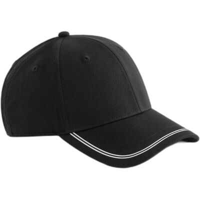 Beechfield, Unisex, Cap, Match Day Cap, Mehrfarbig, Schwarz, (One Size) Beechfield, Unisex, Cap, Match Day Cap, Mehrfarbig, Schwarz, (One Size)