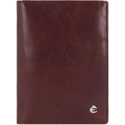 Esquire, Herren, Portemonnaie, Toscana Ausweisetui RFID Schutz Leder 9 cm, Braun Esquire, Herren, Portemonnaie, Toscana Ausweisetui RFID Schutz Leder 9 cm, Braun