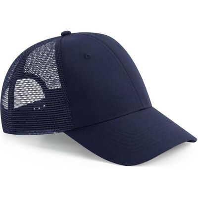 Beechfield, Unisex, Cap, Recycled Urbanwear 6 Panel Snapback Trucker, Blau, (One Size) Beechfield, Unisex, Cap, Recycled Urbanwear 6 Panel Snapback Trucker, Blau, (One Size)