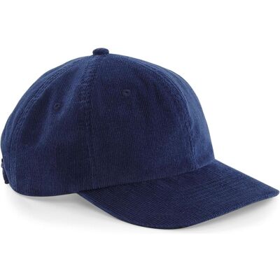 Beechfield, Unisex, Cap, Heritage Cord Cap, Blau, (One Size) Beechfield, Unisex, Cap, Heritage Cord Cap, Blau, (One Size)