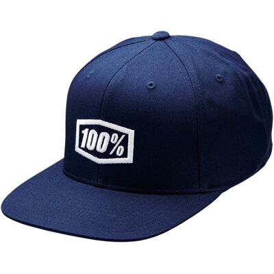 100%, Herren, Cap, Icon AJ Fit Snapback Hat - navy, Blau, (One Size) 100%, Herren, Cap, Icon AJ Fit Snapback Hat - navy, Blau, (One Size)