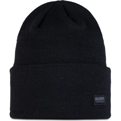 Buff, Damen, Mütze, Knitted Hat Niels Black, Schwarz, (One Size) Buff, Damen, Mütze, Knitted Hat Niels Black, Schwarz, (One Size)