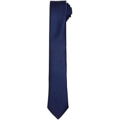 Premier, Krawatte + Fliege, Schmale Krawatte, Blau Premier, Krawatte + Fliege, Schmale Krawatte, Blau