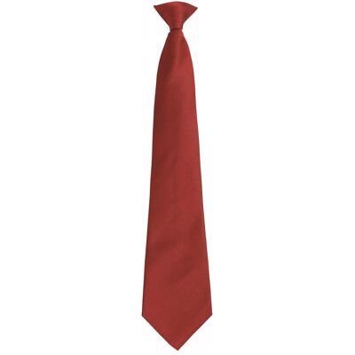 Premier, Krawatte + Fliege, Sicherheitskrawatte mit Clip, Rot Premier, Krawatte + Fliege, Sicherheitskrawatte mit Clip, Rot