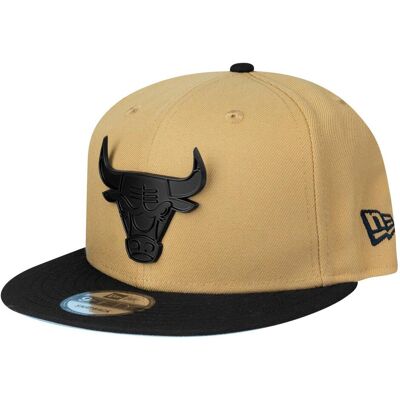 New Era, Herren, Cap, 9Fifty Metal Badge Chicago Bulls, Beige, (One Size) New Era, Herren, Cap, 9Fifty Metal Badge Chicago Bulls, Beige, (One Size)