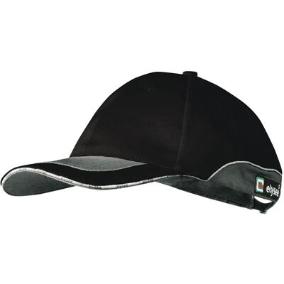 Elysee, Cap, Kappe, Schwarz, Grau, (One Size) Elysee, Cap, Kappe, Schwarz, Grau, (One Size)