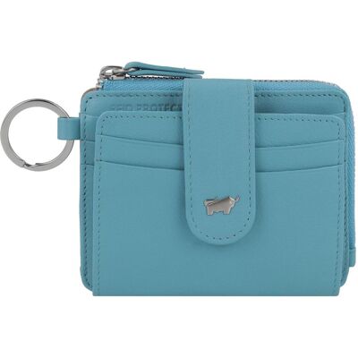 Braun Büffel, Unisex, Portemonnaie, Joy Kreditkartenetui RFID Schutz Leder 11 cm, Türkis Braun Büffel, Unisex, Portemonnaie, Joy Kreditkartenetui RFID Schutz Leder 11 cm, Türkis