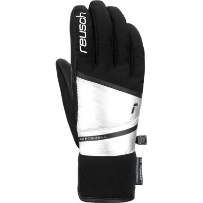Reusch, Damen, Handschuhe, Tessa STORMBLOXX™, Schwarz, Silber, (6) Reusch, Damen, Handschuhe, Tessa STORMBLOXX™, Schwarz, Silber, (6)