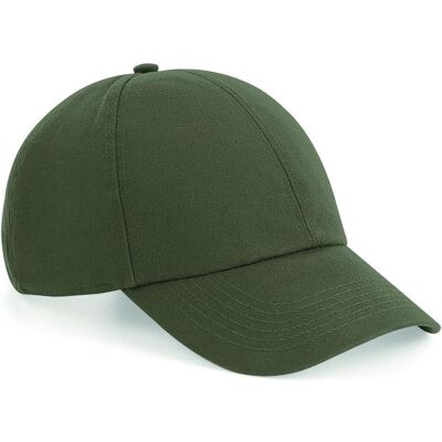 Beechfield, Unisex, Cap, EarthAware Organic Cotton Canvas Unstructured Cap, Grün, (One Size) Beechfield, Unisex, Cap, EarthAware Organic Cotton Canvas Unstructured Cap, Grün, (One Size)