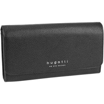 Bugatti Damen, Portemonnaie, Linda Langbörse Portemonnaie, Schwarz Bugatti Damen, Portemonnaie, Linda Langbörse Portemonnaie, Schwarz