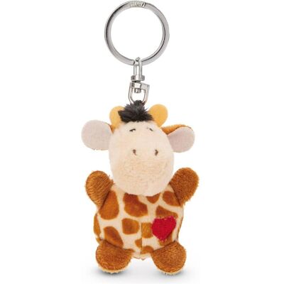 Magni, Unisex, Schlüsselanhänger, NICI Schlüsselanhänger Giraffe mit Herz 5cm, Beige Magni, Unisex, Schlüsselanhänger, NICI Schlüsselanhänger Giraffe mit Herz 5cm, Beige
