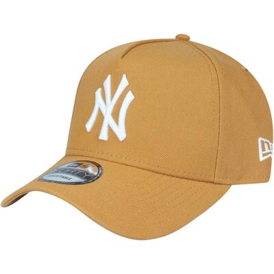 New Era, Herren, Cap, 9Forty Snapback Trucker Cap - New York Yankees tan, Braun, Weiss, (One Size) New Era, Herren, Cap, 9Forty Snapback Trucker Cap - New York Yankees tan, Braun, Weiss, (One Size)