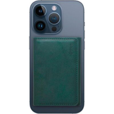 Techmade, Unisex, Portemonnaie, ETRES Magnetische Leder Geldbörse ohne Tasche für Smartphones, Grün Techmade, Unisex, Portemonnaie, ETRES Magnetische Leder Geldbörse ohne Tasche für Smartphones, Grün