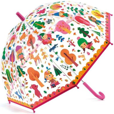 Djeco, Unisex, Regenschirm, Regenschirm Wald 70x68cm, Mehrfarbig Djeco, Unisex, Regenschirm, Regenschirm Wald 70x68cm, Mehrfarbig