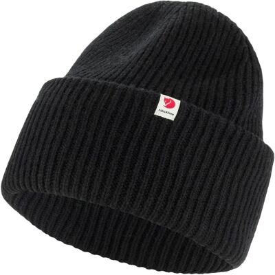 Fjällräven, Unisex, Mütze, Heavy Beanie, Schwarz, (One Size) Fjällräven, Unisex, Mütze, Heavy Beanie, Schwarz, (One Size)
