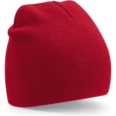 Beechfield, Unisex, Mütze, Recycled Original Pull-On Beanie, Rot, (One Size) Beechfield, Unisex, Mütze, Recycled Original Pull-On Beanie, Rot, (One Size)