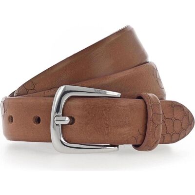 B.Belt, Damen, Gürtel, Charlisa Gürtel Leder, Braun B.Belt, Damen, Gürtel, Charlisa Gürtel Leder, Braun