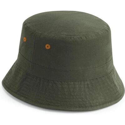 Beechfield, Unisex, Hut, Recycled Polyester Bucket Hat, Grün Beechfield, Unisex, Hut, Recycled Polyester Bucket Hat, Grün