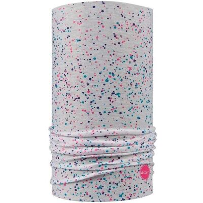 Cairn, Schal, Malawi Tube Junior White Confetti, Weiss Cairn, Schal, Malawi Tube Junior White Confetti, Weiss