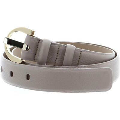 Abro, Damen, Gürtel, Leather Dalia Belt, Beige Abro, Damen, Gürtel, Leather Dalia Belt, Beige