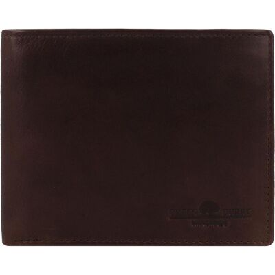 Greenburry, Herren, Portemonnaie, Newport Geldbörse RFID Schutz Leder 12 cm, Braun Greenburry, Herren, Portemonnaie, Newport Geldbörse RFID Schutz Leder 12 cm, Braun