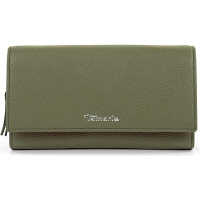 Tamaris Damen, Portemonnaie, Amanda, Beige, Grün Tamaris Damen, Portemonnaie, Amanda, Beige, Grün